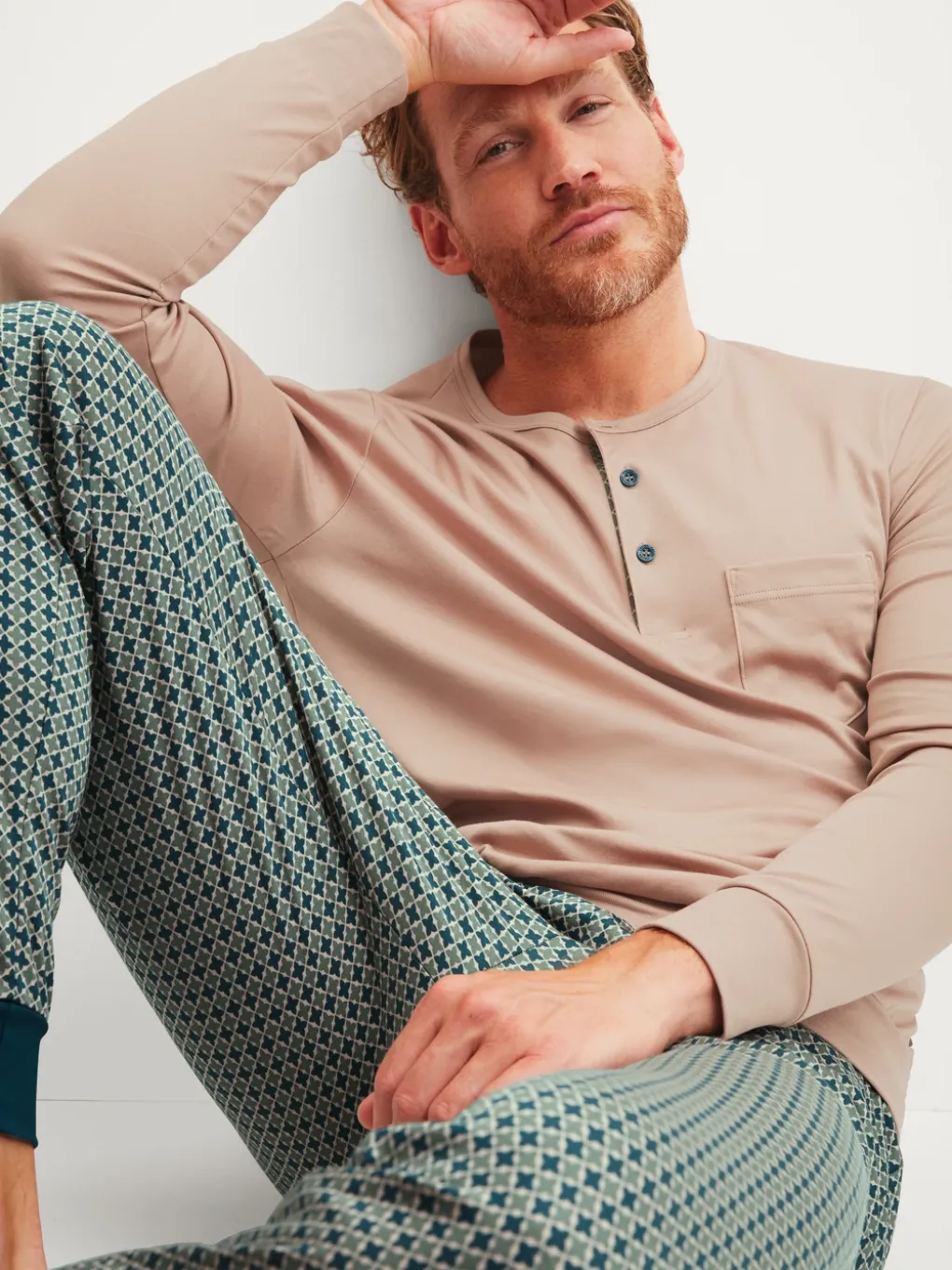 Bündchen-Pyjama