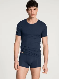 Boxer Brief mit überzogenem Bund