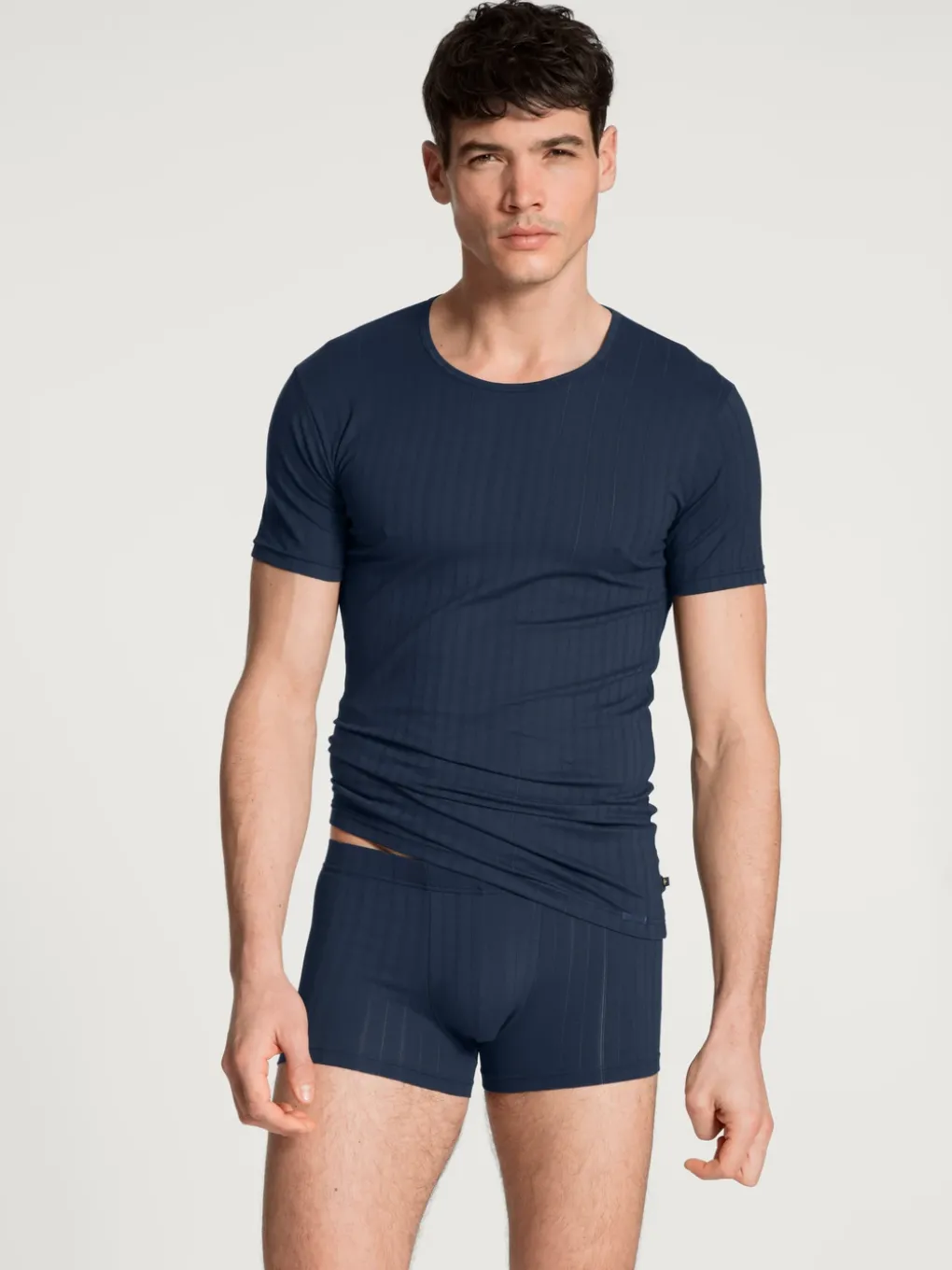 Boxer Brief mit überzogenem Bund