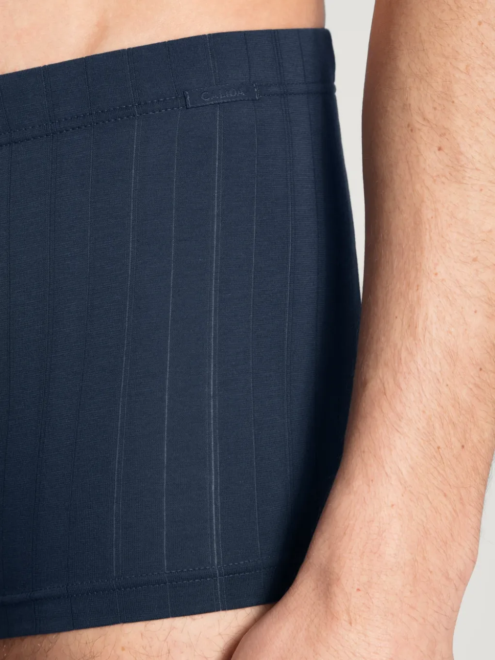 Boxer Brief mit überzogenem Bund