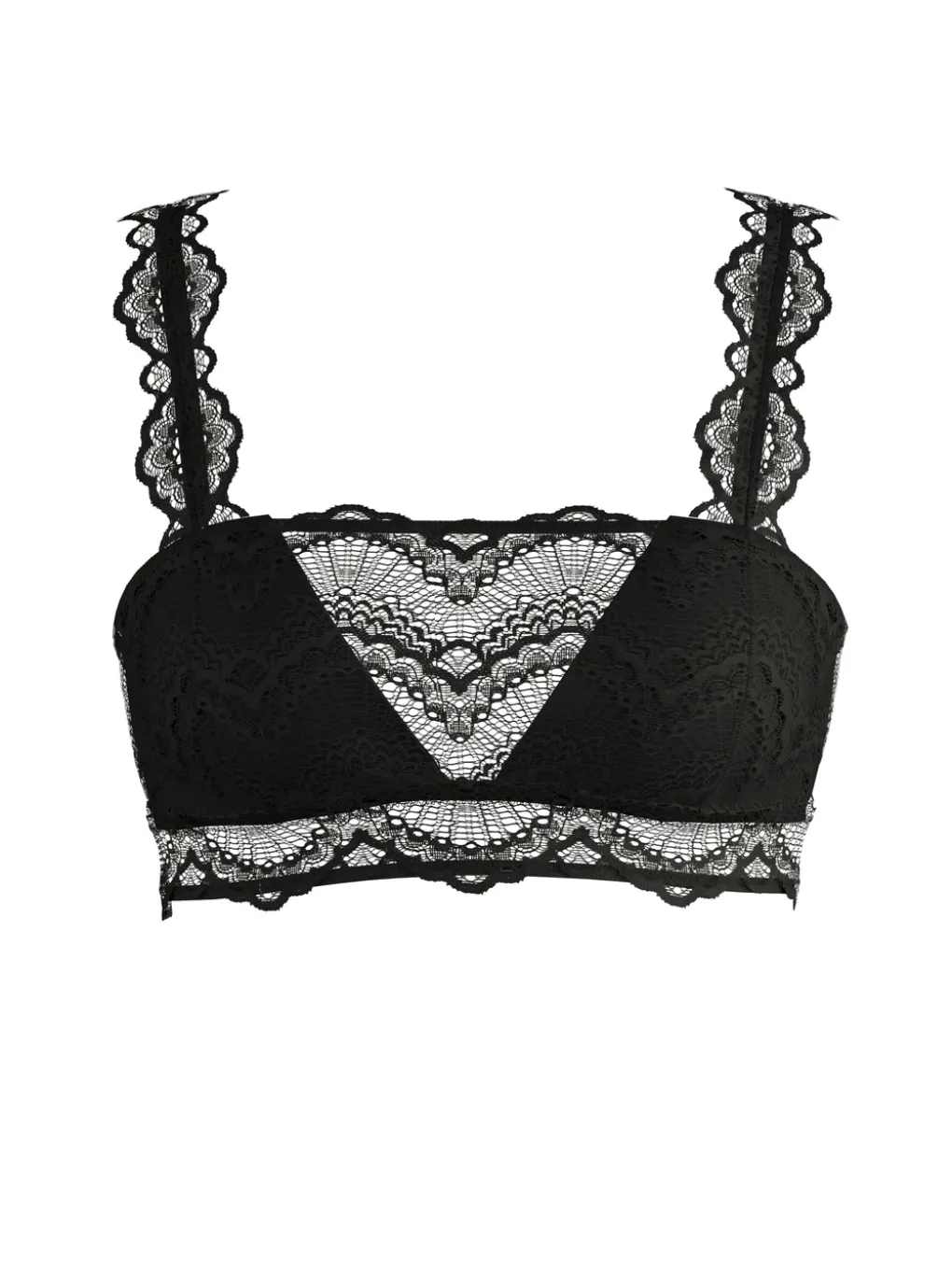 Bustier mit Spitze