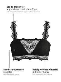 Bustier mit Spitze
