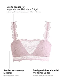 Bustier mit Spitze