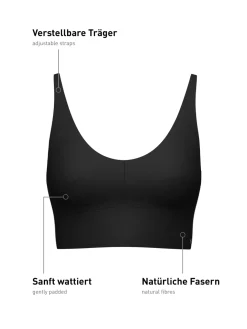 Bustier mit verstellbaren Trägern