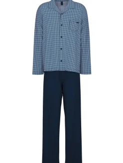 Durchgeknöpfter Pyjama