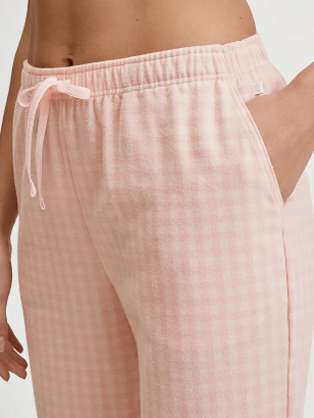 Flanellhose mit Seitentaschen