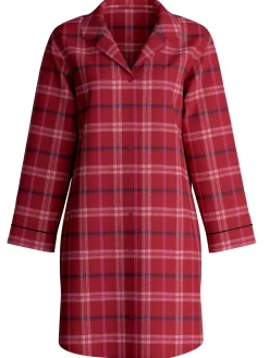 Flanell-Nachthemd, Länge 95 cm