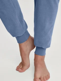 Frottee Bündchen-Pyjama