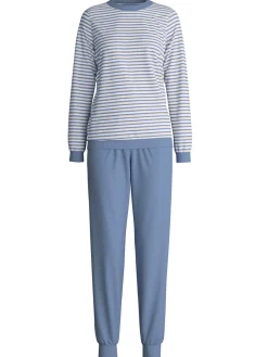 Frottee Bündchen-Pyjama