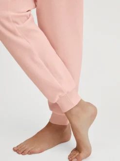 Frottee Bündchen-Pyjama