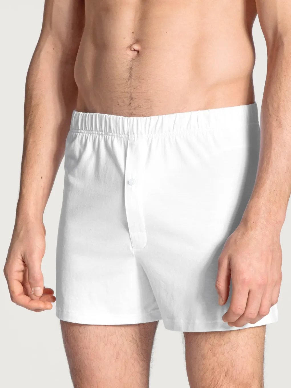 Jersey-Boxershorts mit Eingriff