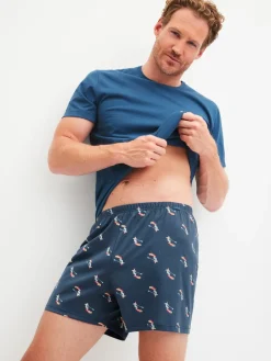 Jersey-Boxershorts ohne Eingriff