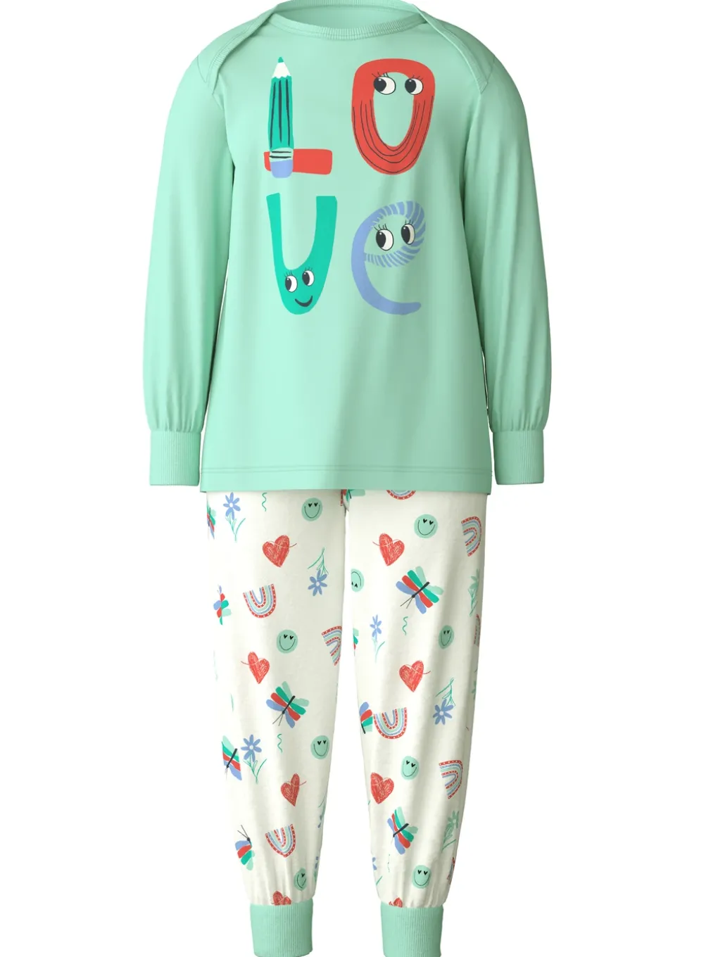 Kinder Bündchen-Pyjama