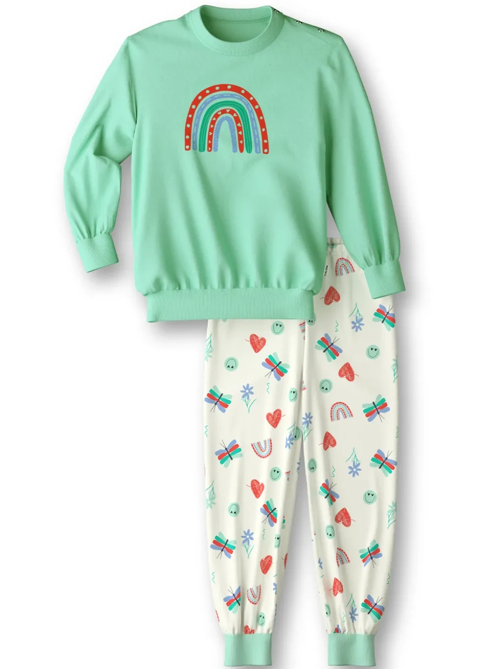 Kinder Bündchen-Pyjama