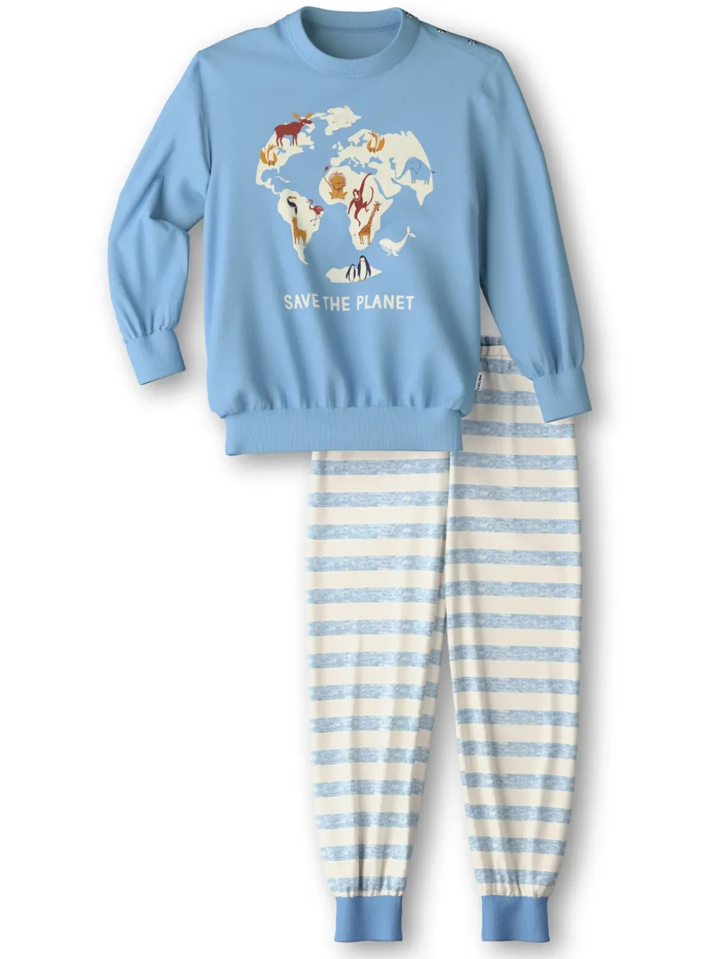 Kinder Bündchen-Pyjama