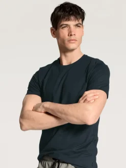 Kurzarm-Shirt, Rundhals