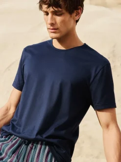 Kurzarm-Shirt, Rundhals