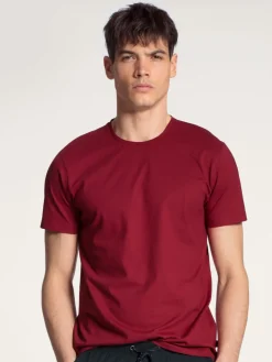 Kurzarm-Shirt, Rundhals