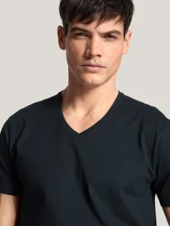 Kurzarm-Shirt, V-Neck