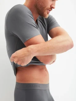 Kurzarm-Shirt, V-Neck