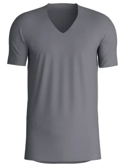 Kurzarm-Shirt, V-Neck