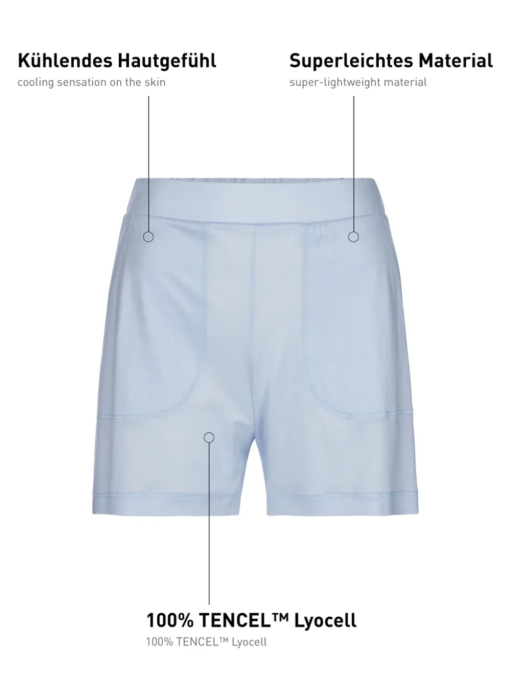 Kurze Pyjamahose