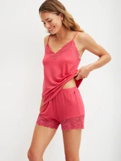 Kurze Pyjamahose