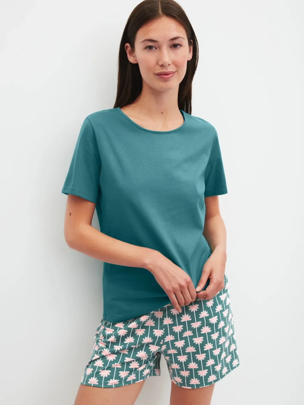 Kurze Pyjamahose