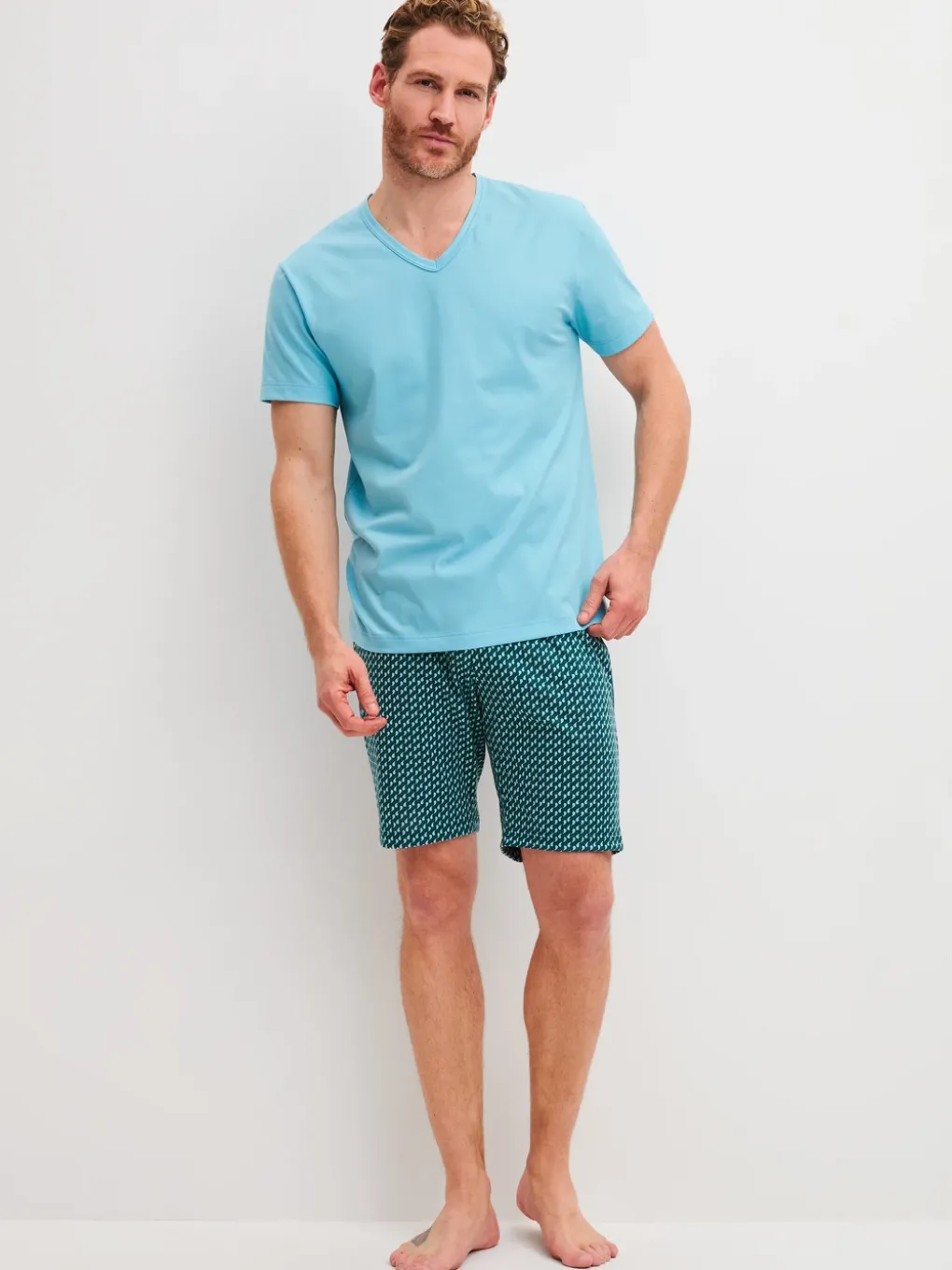 Kurz-Pyjama