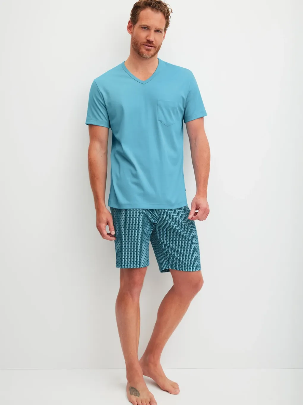 Kurz-Pyjama