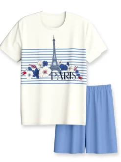 Kurz-Pyjama