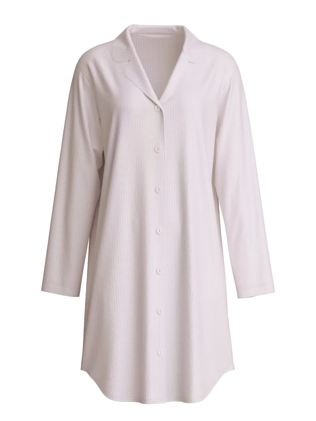 Langarm-Nachthemd aus TENCEL™, Länge 95 cm