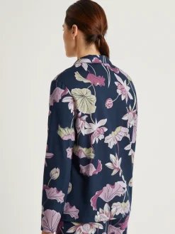 Langarm-Shirt, durchgeknöpft
