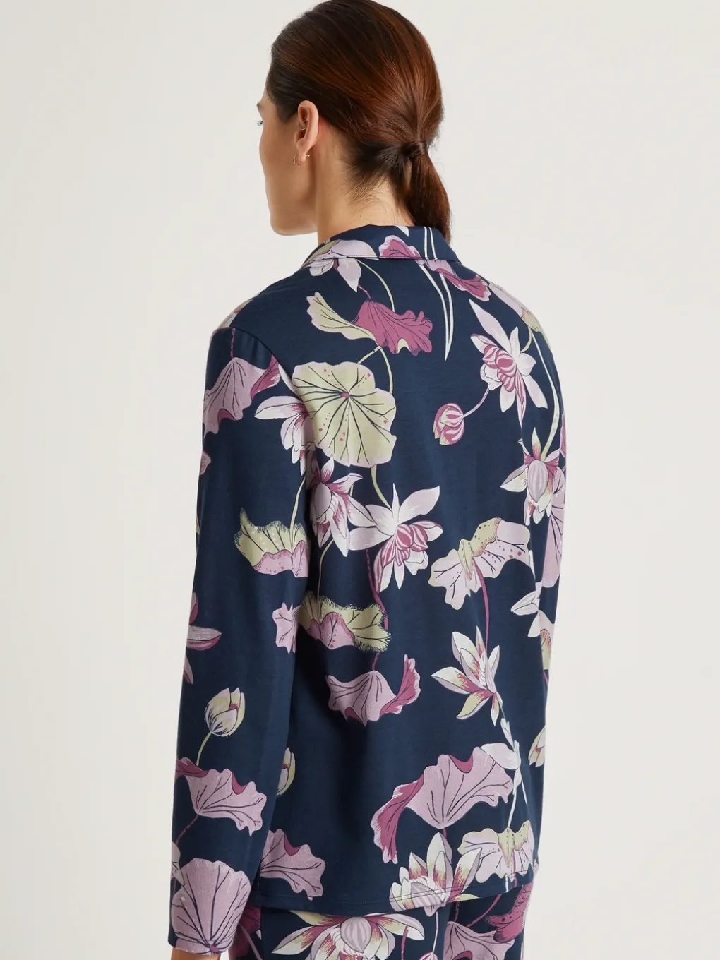Langarm-Shirt, durchgeknöpft