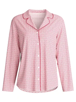 Langarm-Shirt mit Knöpfen