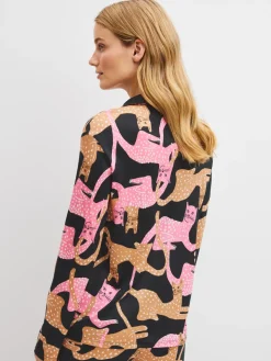 Langarm-Shirt mit Knöpfen