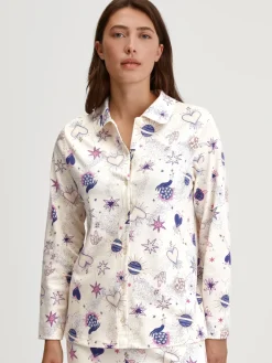 Langarm-Shirt mit Knöpfen