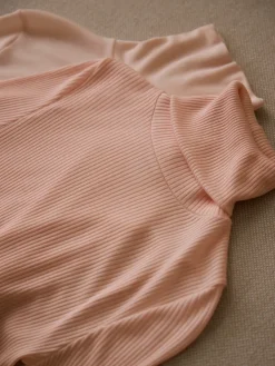 Langarm-Shirt mit Rollkragen aus Wolle-Seide