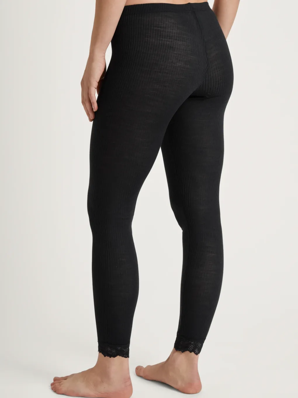 Leggings aus Wolle-Seide