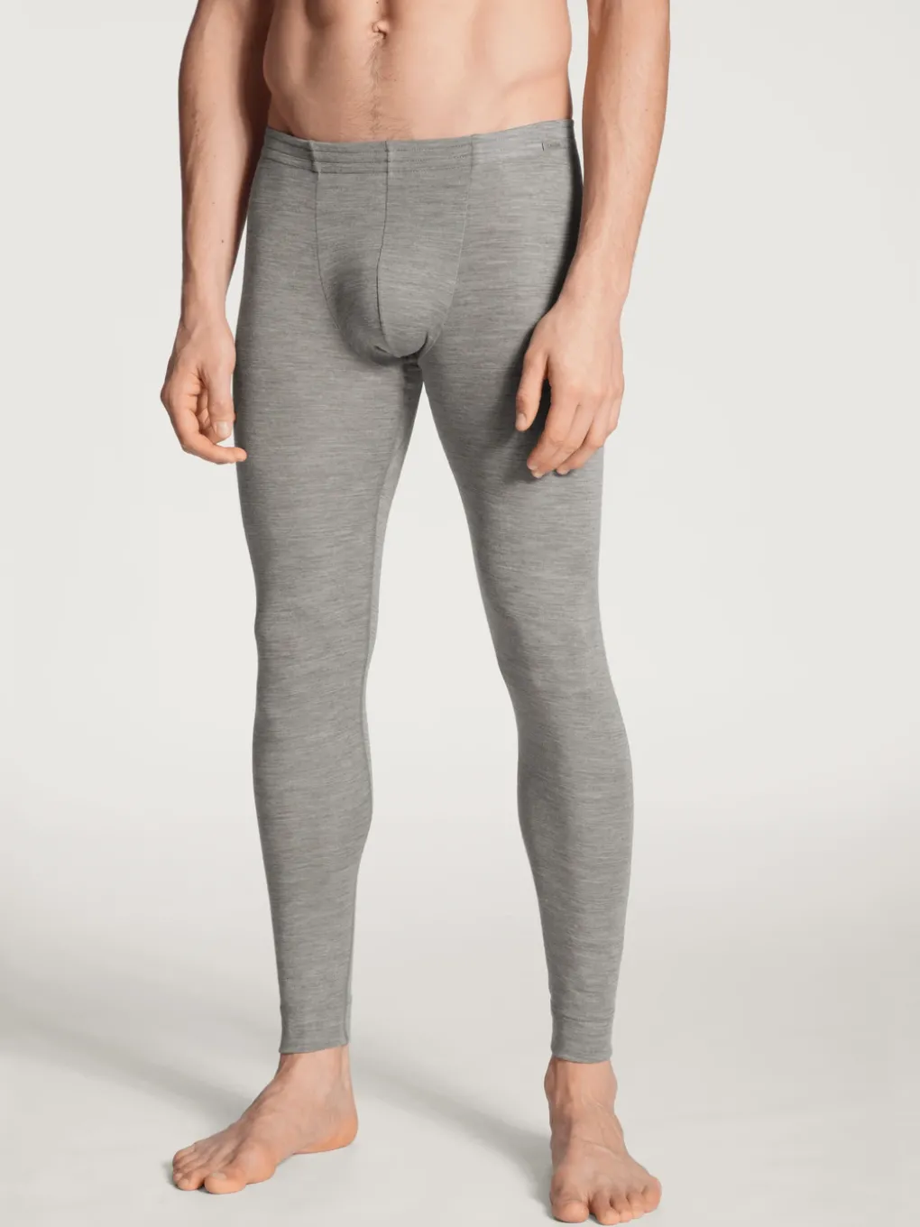 Longpants aus Wolle und Seide