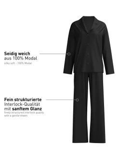 Pyjama aus TENCEL™ mit Knöpfen
