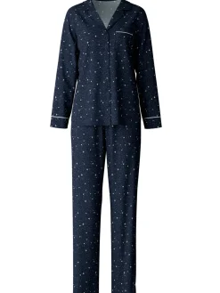 Pyjama, durchgeknöpft