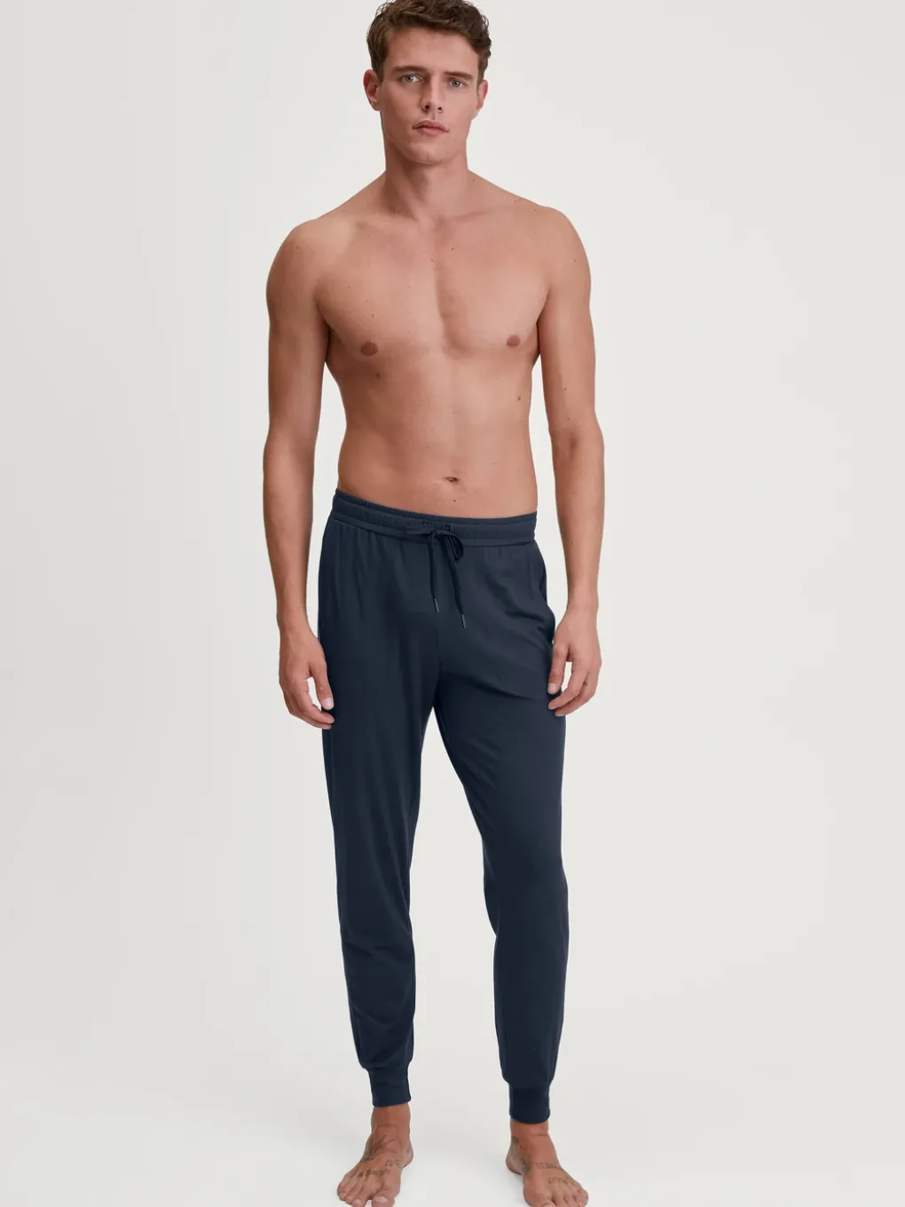 Pyjamahose mit Bündchen