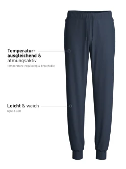 Pyjamahose mit Bündchen