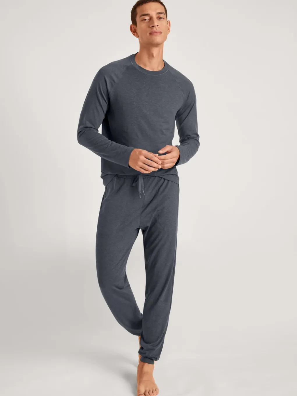 Pyjamahose mit Bündchen