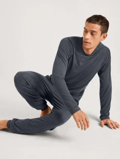 Pyjamahose mit Bündchen