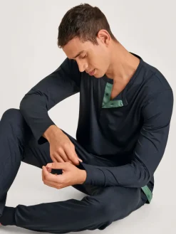 Pyjamahose mit Bündchen
