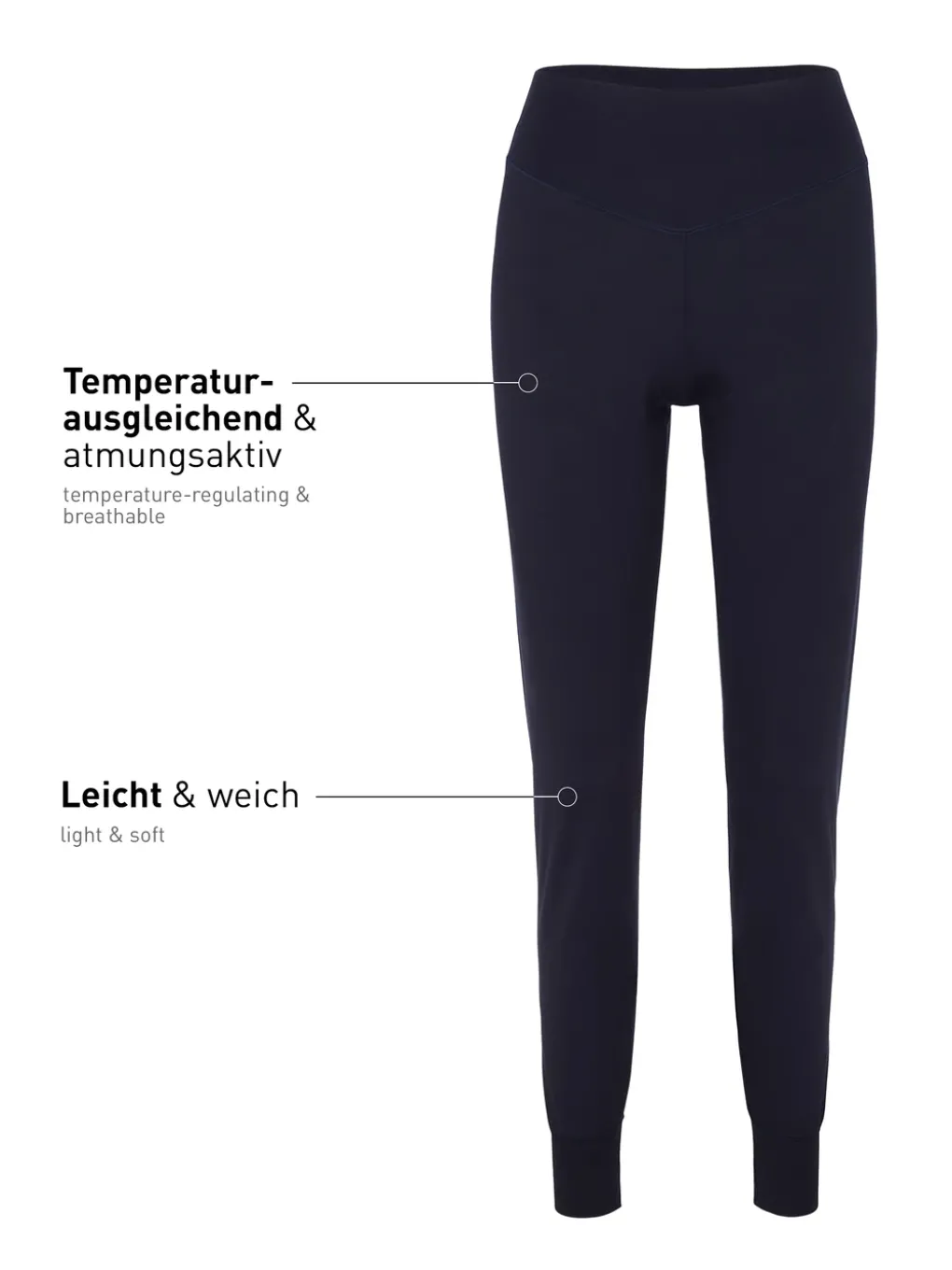 Pyjamahose mit Bündchen