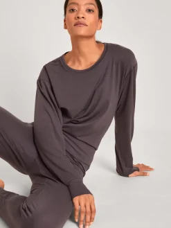 Pyjamahose mit Bündchen