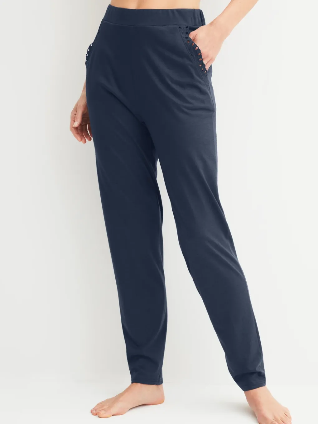Pyjamahose mit Bündchen